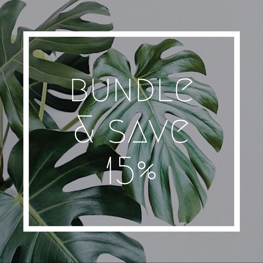 Bundle & Save 15%